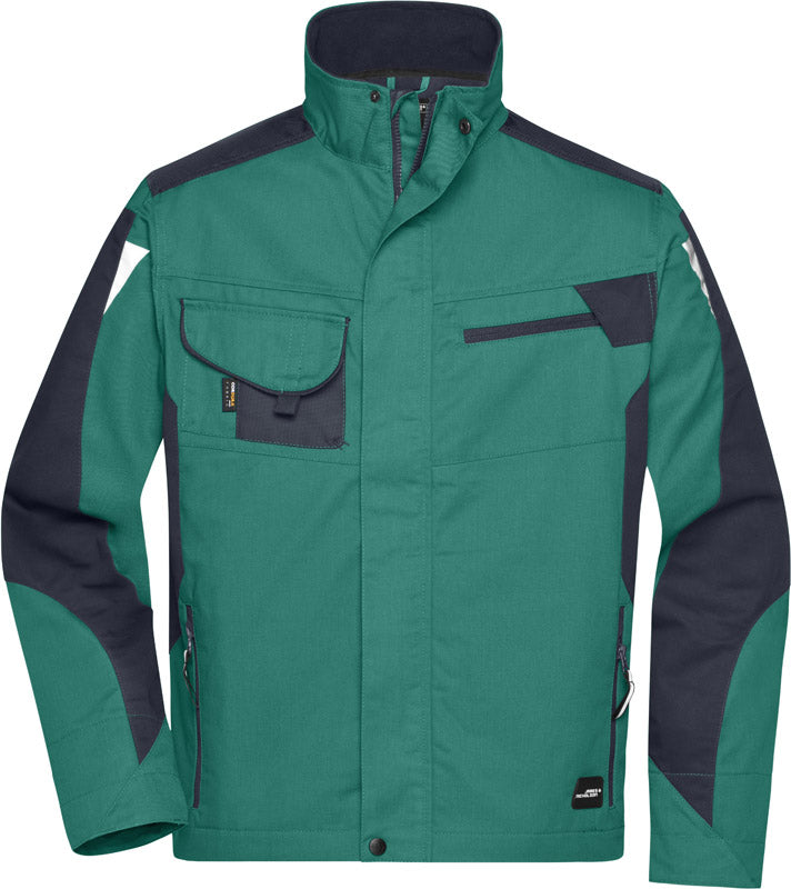 James & Nicholson | JN 821 dark green/black