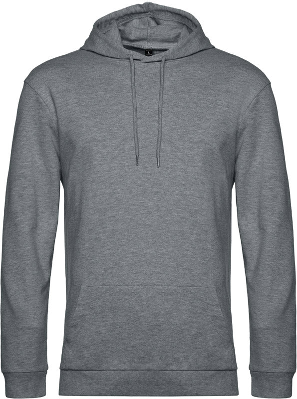 B&C | #Hoodie heather mid grey