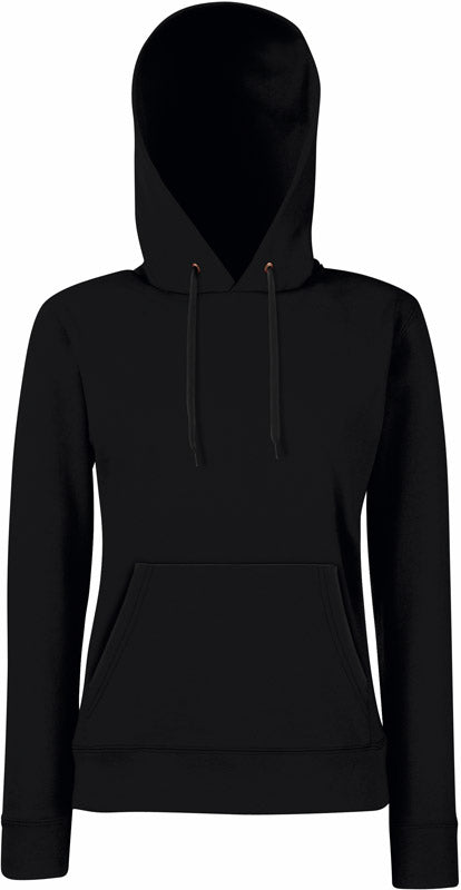 F.O.L. | Classic Lady-Fit Hooded Sweat black