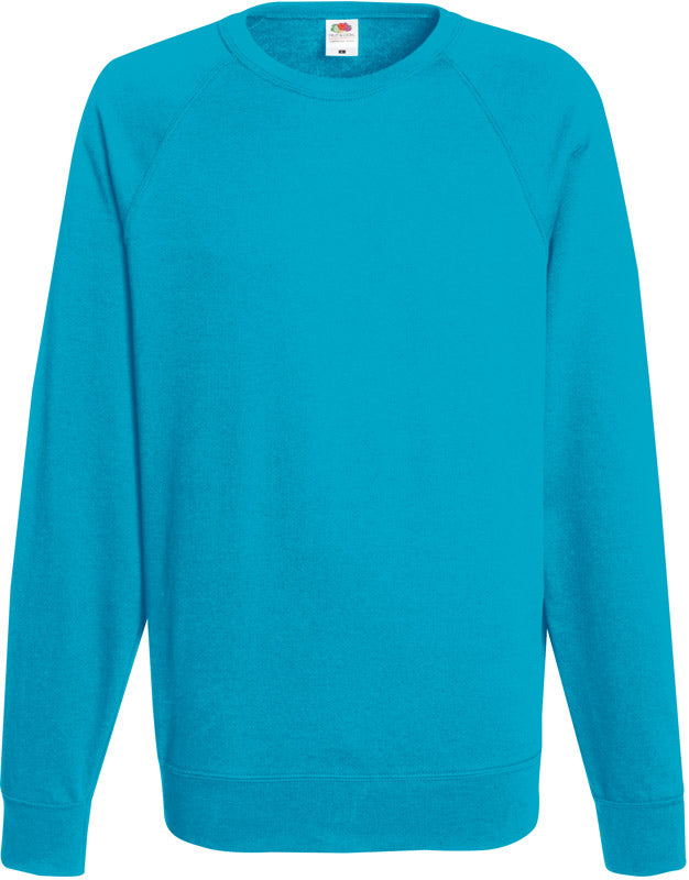 F.O.L. | Lightweight Raglan Sweat azure blue