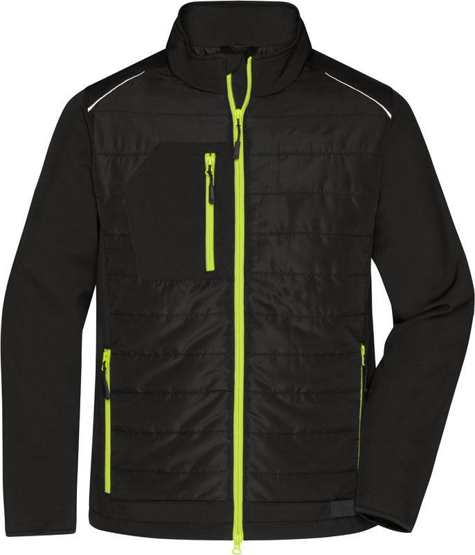James & Nicholson | JN 1820 black/neon yellow