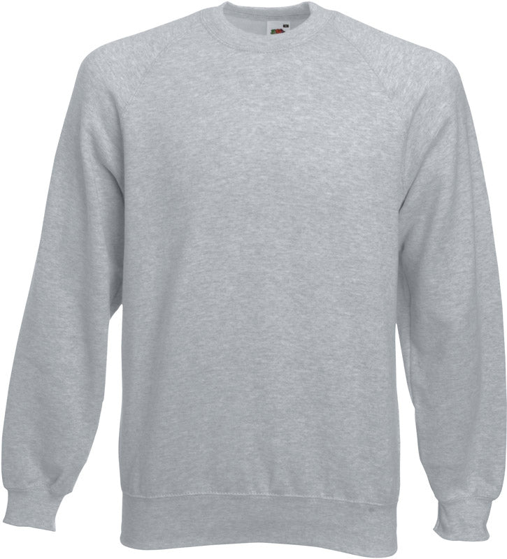 F.O.L. | Classic Raglan Sweat heather grey
