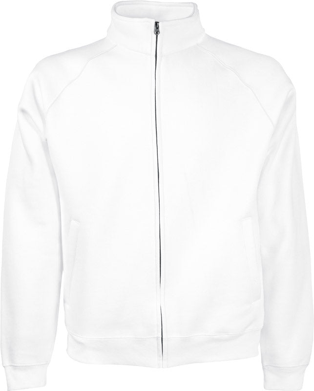 F.O.L. | Premium Sweat Jacket white