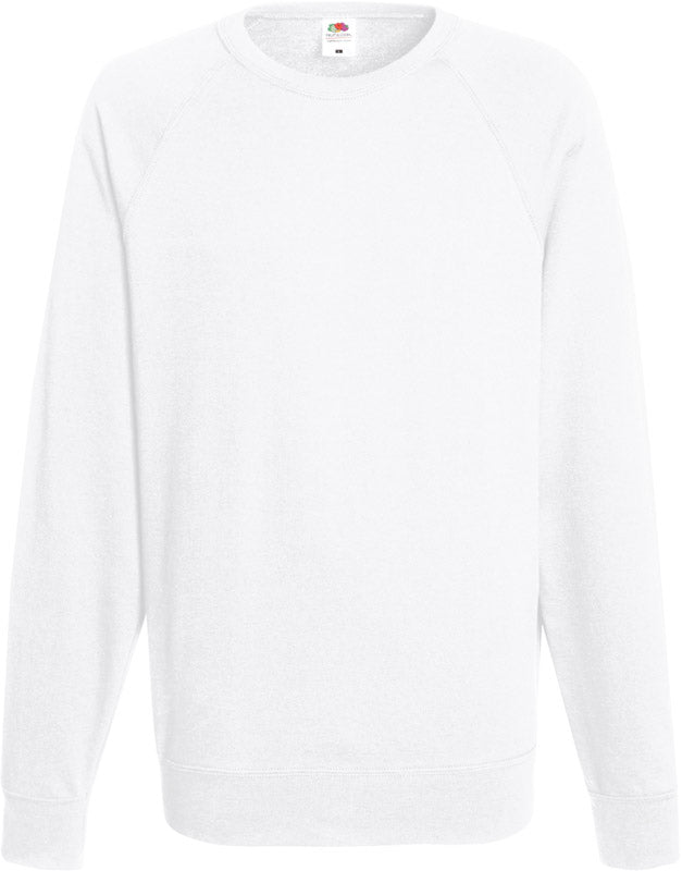 F.O.L. | Lightweight Raglan Sweat white