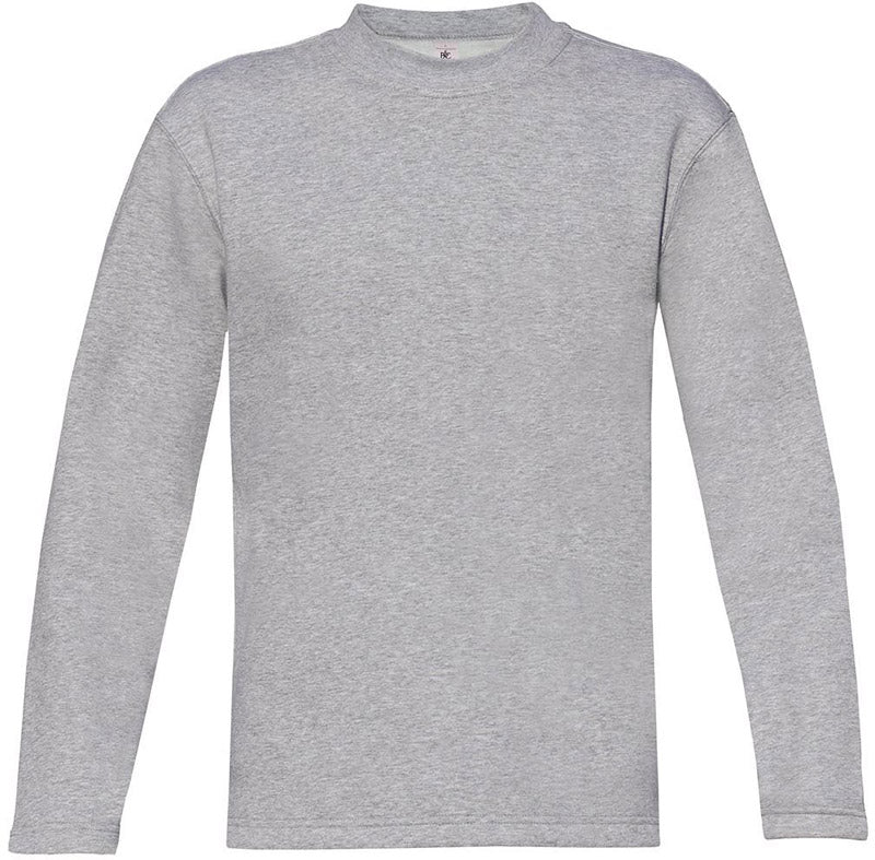 B&C | Open Hem heather grey