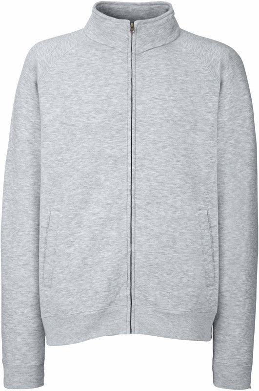 F.O.L. | Premium Sweat Jacket heather grey