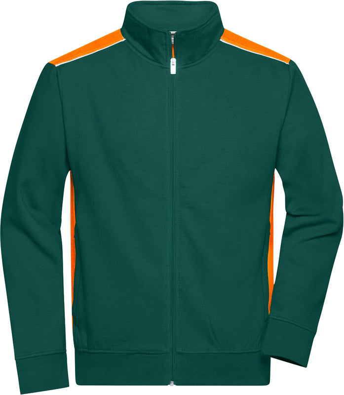 James & Nicholson | JN 870 dark green/orange