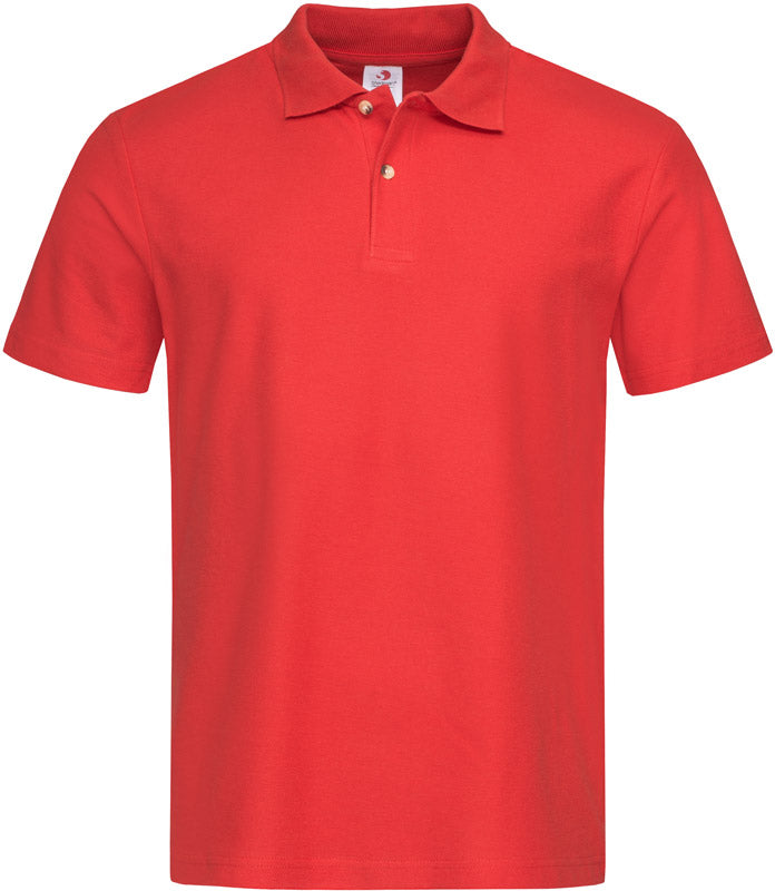 Stedman | Polo Men scarlet red