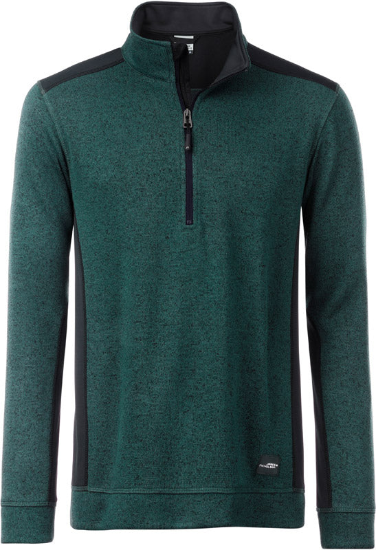 James & Nicholson | JN 864 dark green melange/black