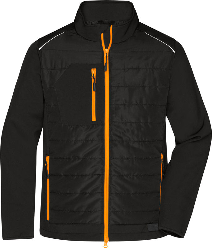 James & Nicholson | JN 1820 black/neon orange