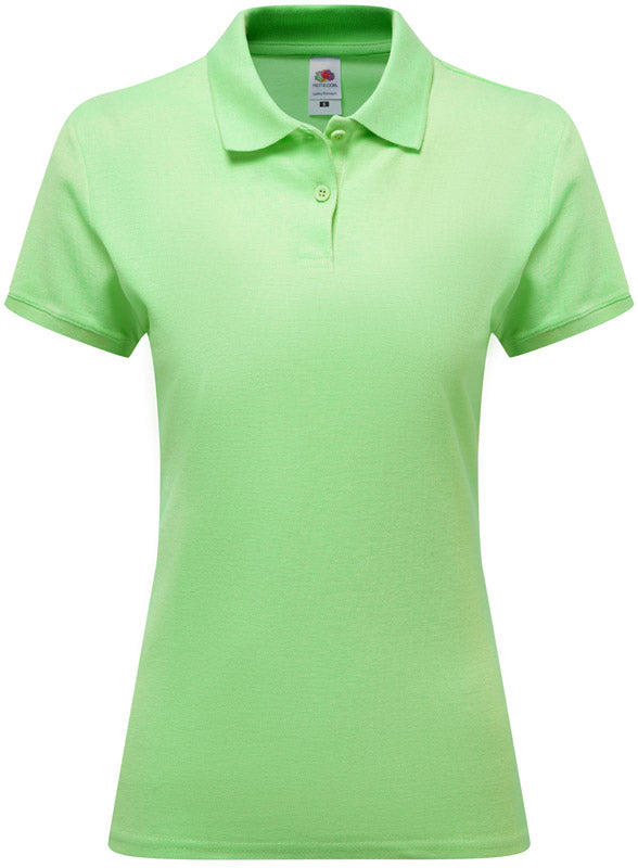 F.O.L. | Lady-Fit Premium Polo neomint