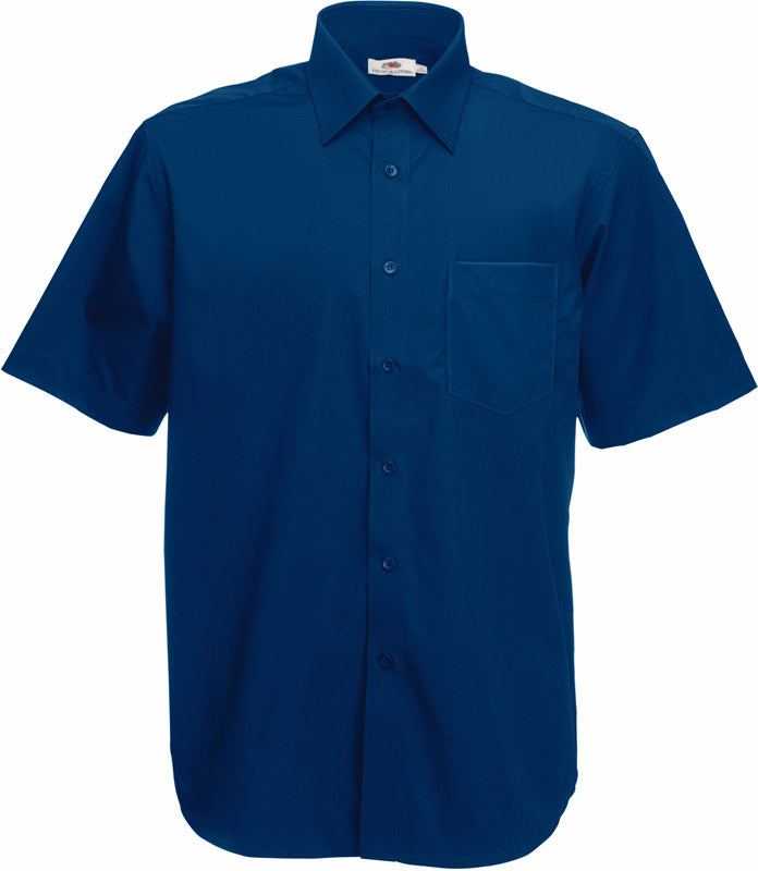 F.O.L. | Poplin Shirt SSL navy