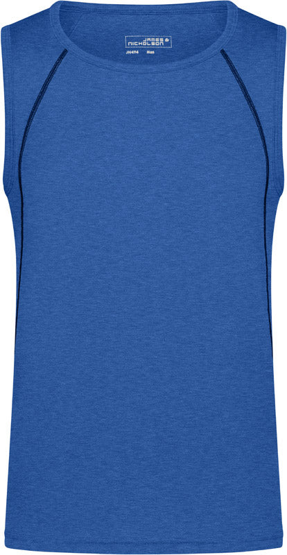 James & Nicholson | JN 494 blue melange/navy