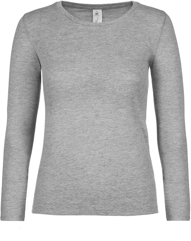 B&C | #E150 LSL /women sport grey