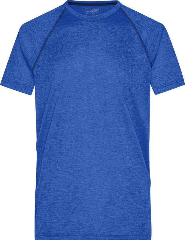James & Nicholson | JN 496 blue melange/navy