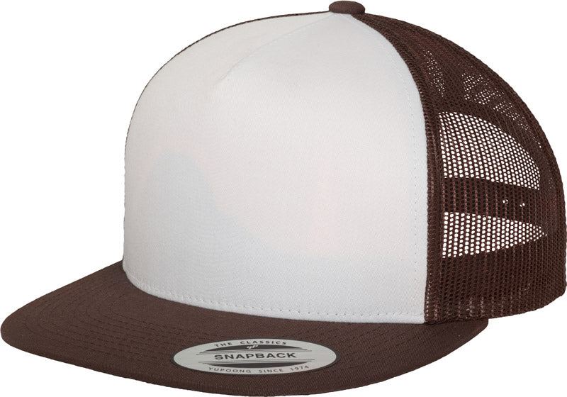 Flexfit | 6006 brown/white/brown