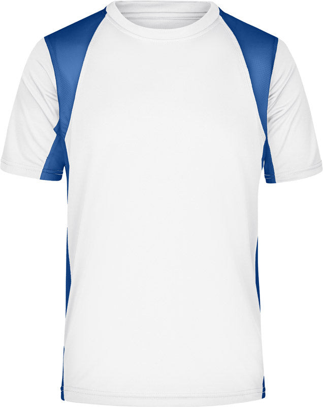 James & Nicholson | JN 306 white/royal blue