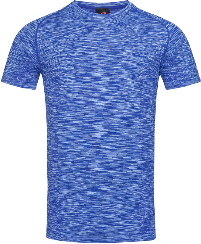 Stedman | Seamless Raglan Men king blue melange