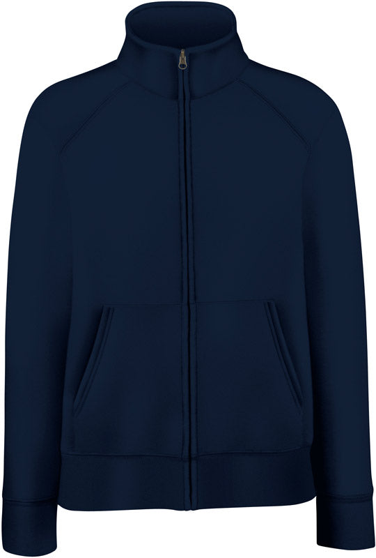 F.O.L. | Premium Lady-Fit Sweat Jacket deep navy