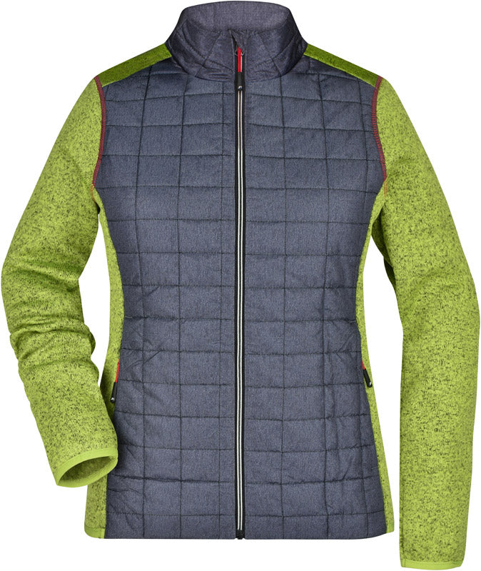 James & Nicholson | JN 741 kiwi melange/anthracite melange