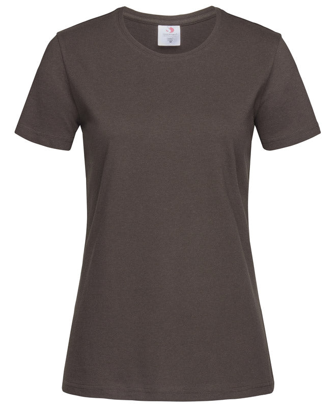 Stedman | Classic-T Fitted Women dark chocolate