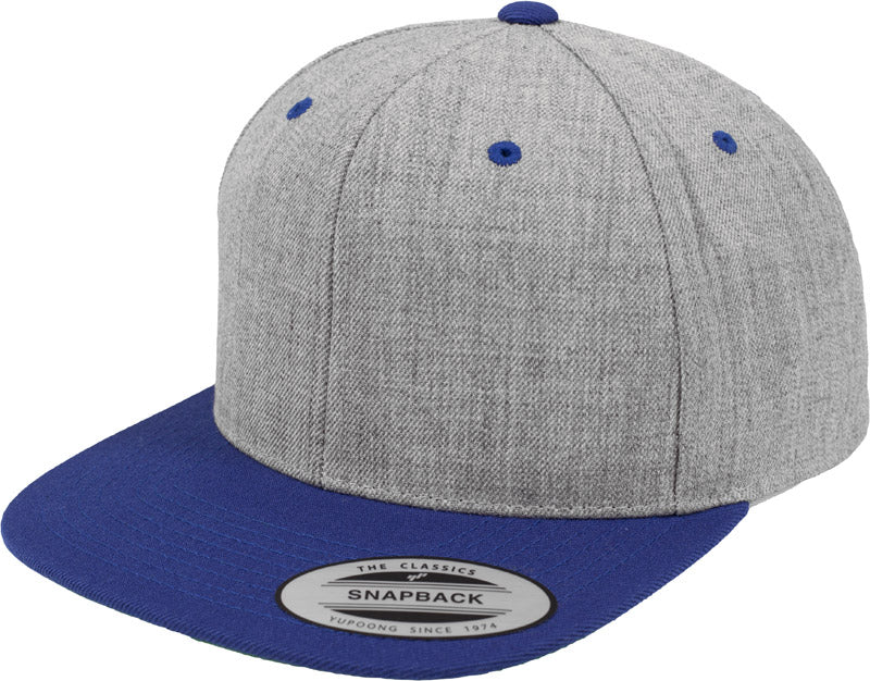 Flexfit | 6089M heather grey/royal