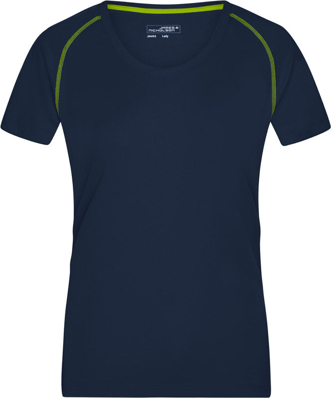 James & Nicholson | JN 495 navy/bright yellow