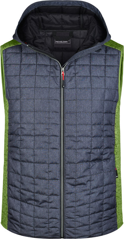 James & Nicholson | JN 768 kiwi melange/anthracite melange