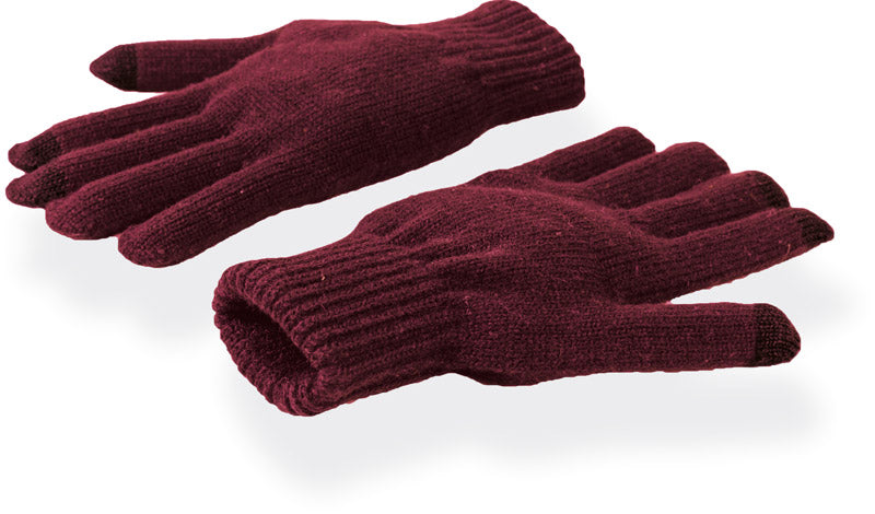 Atlantis | Gloves Touch burgundy