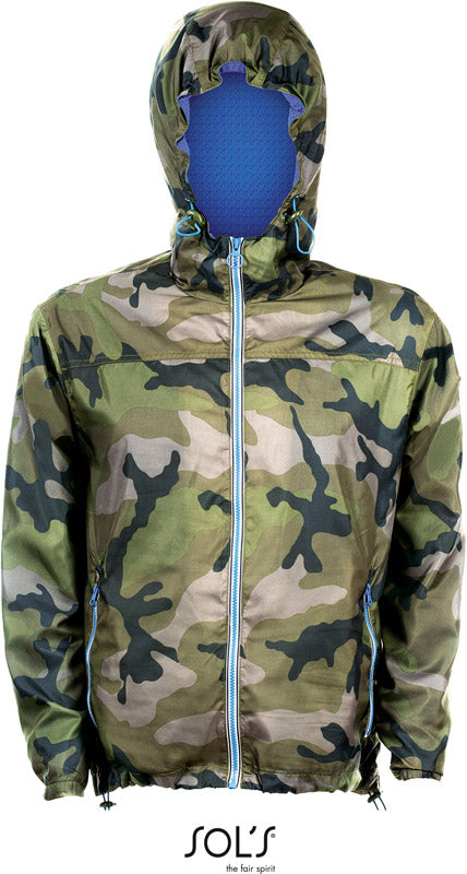 SOL'S | Skate camo/royal