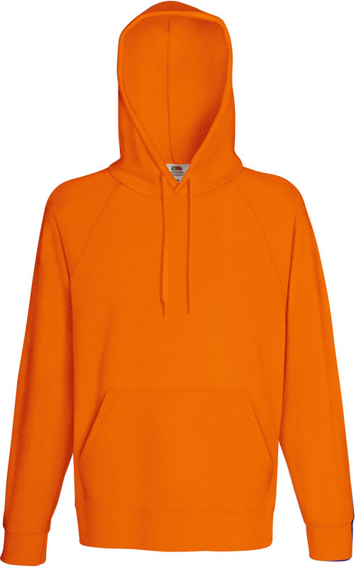 F.O.L. | Lightweight Hooded Sweat orange