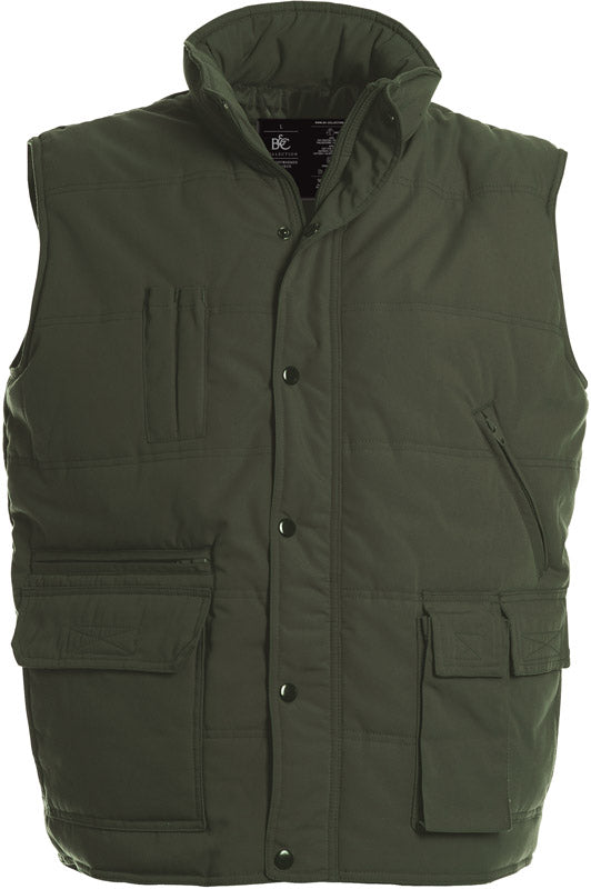 B&C | Bodywarmer Explorer olive
