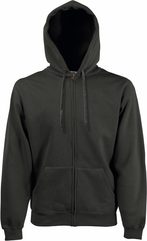 F.O.L. | Premium Hooded Sweat Jacket charcoal