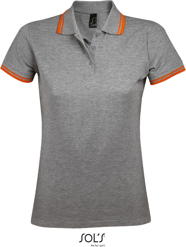 SOL'S | Pasadena Women melange grey/orange