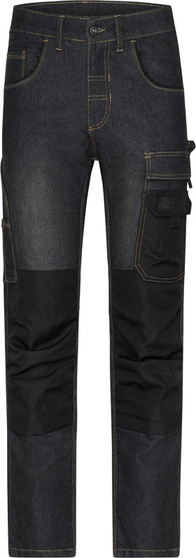 James & Nicholson | JN 875 (62-64) black denim - 62