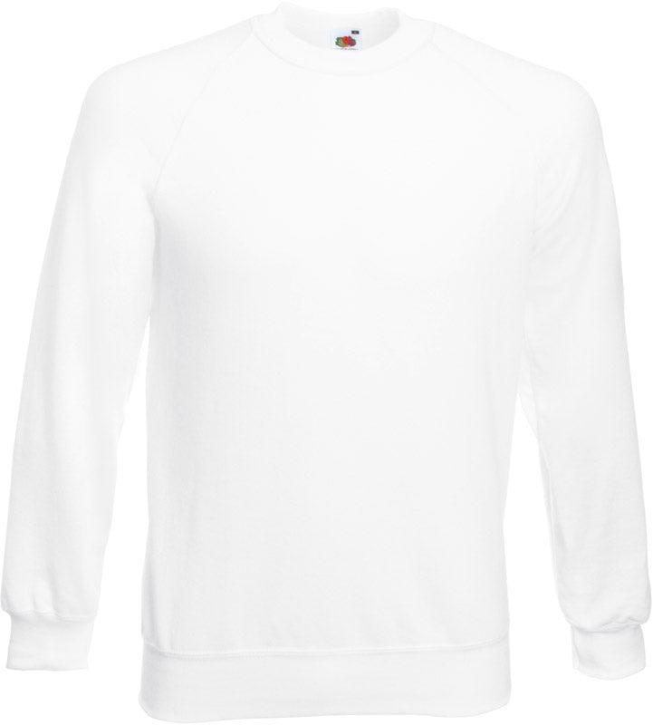 F.O.L. | Classic Raglan Sweat white