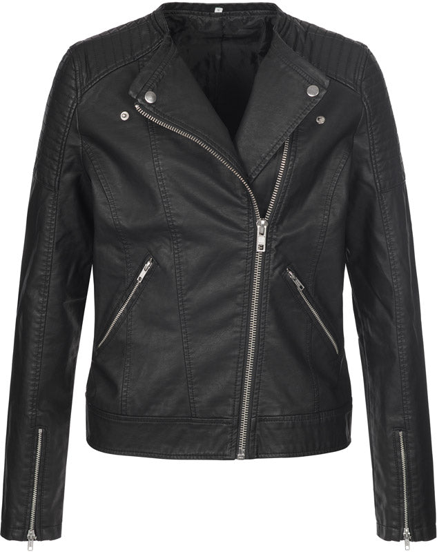 Stedman | Biker Jacket Women black opal