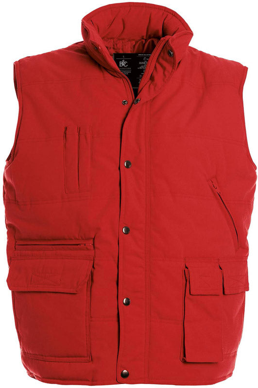 B&C | Bodywarmer Explorer red