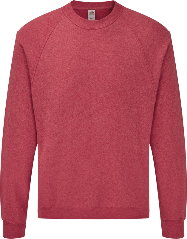 F.O.L. | Classic Raglan Sweat vintage heather red