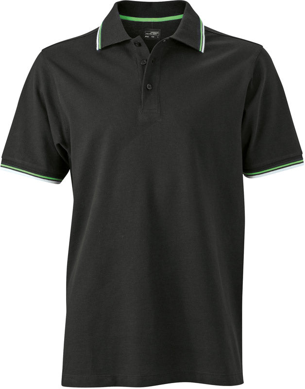 James & Nicholson | JN 966 black/white/lime green