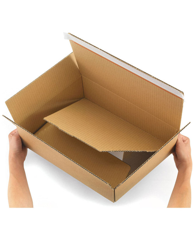 20 Quick Pack Box 34x25x13 natural