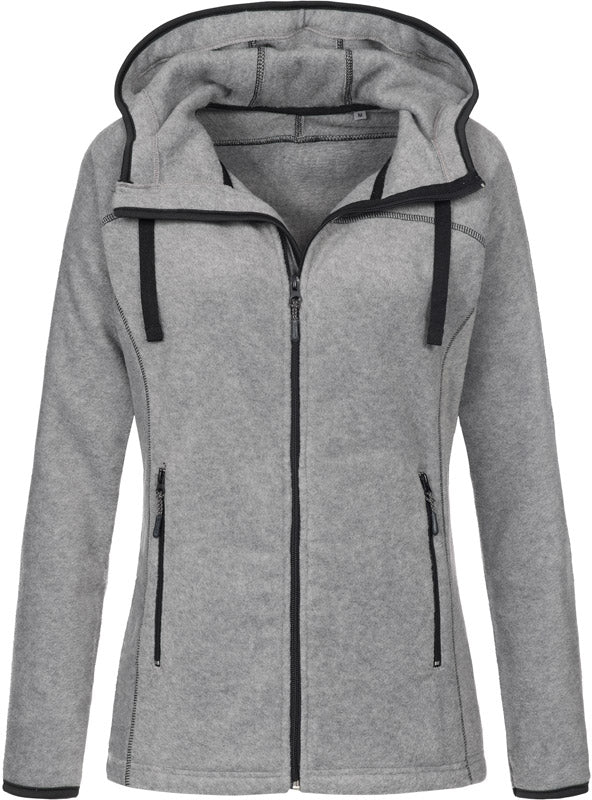Stedman | Power Fleece Jacket Women grey heather
