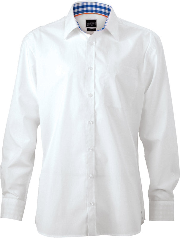 James & Nicholson | JN 619 white/royal white