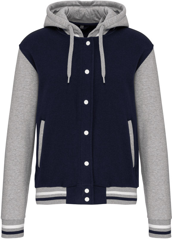 Kariban | K4003 navy/oxford grey/white