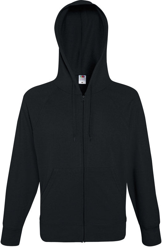F.O.L. | Lightweight Hooded Sweat Jacket black