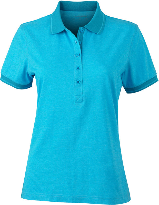 James & Nicholson | JN 705 turquoise melange/turquoise