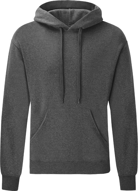 F.O.L. | Classic Hooded Sweat dark heather grey