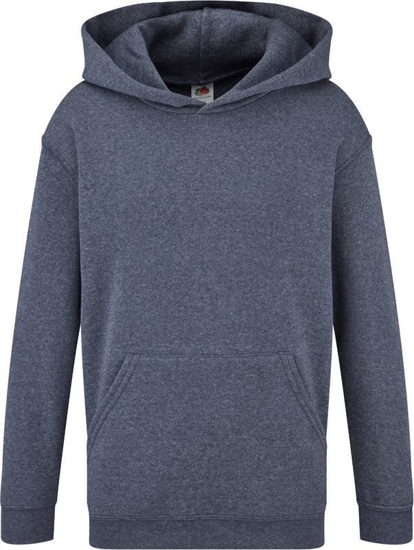 F.O.L. | Classic Kids Hooded Sweat vintage heather navy