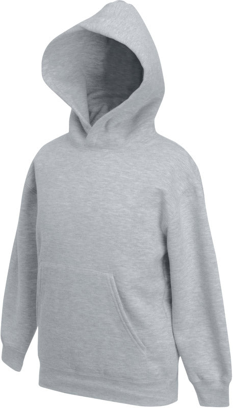 F.O.L. | Classic Kids Hooded Sweat heather grey