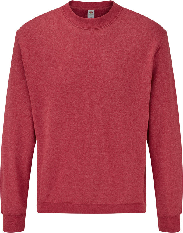 F.O.L. | Classic Set-In Sweat vintage heather red